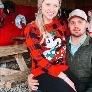 Disney Minnie Mouse Christmas Sweater